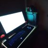 Ceo setup – računar – monitor- tastatura – miš – mikrofon – zvučnici..