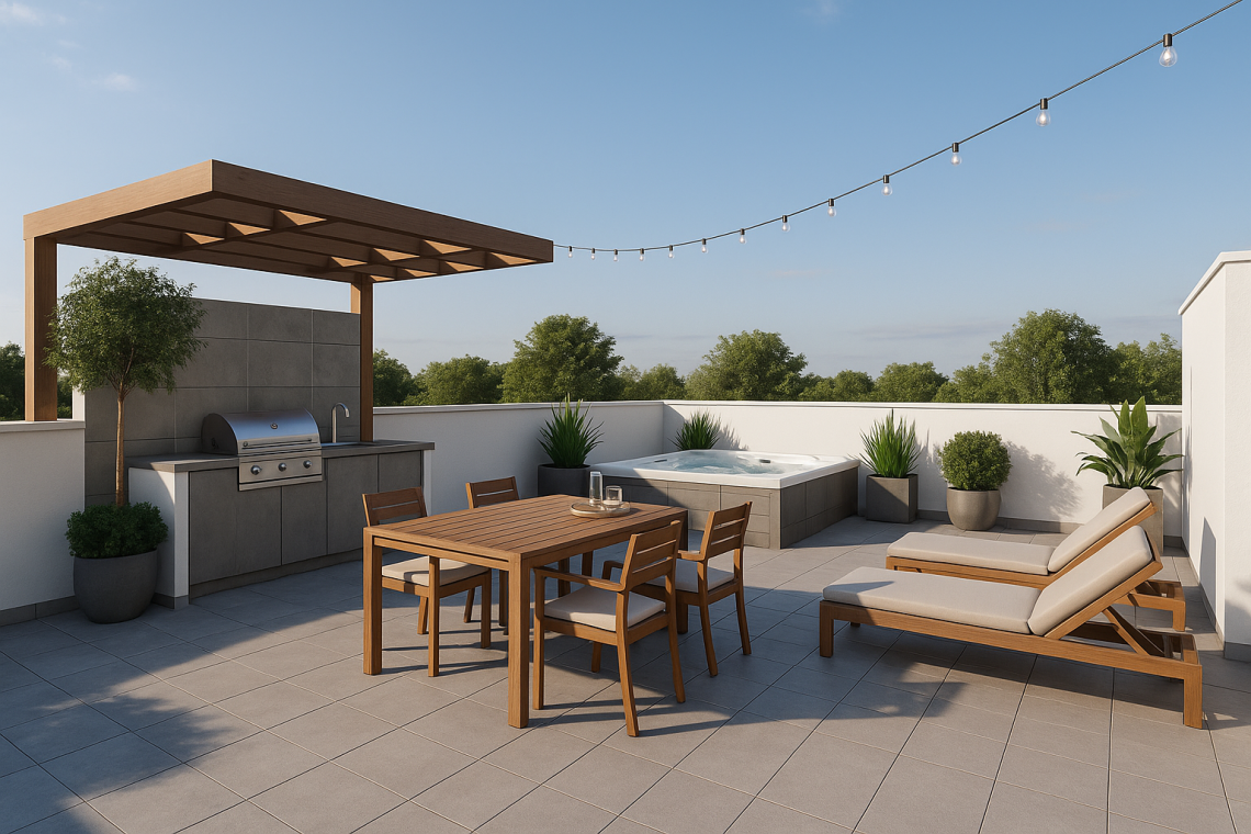 Luksuzni stanovi sa krovnim terasama u Loznici – Penthouse stil