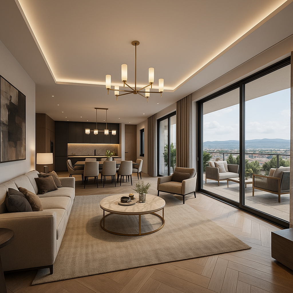 Luksuzni stanovi sa krovnim terasama u Loznici – Penthouse stil