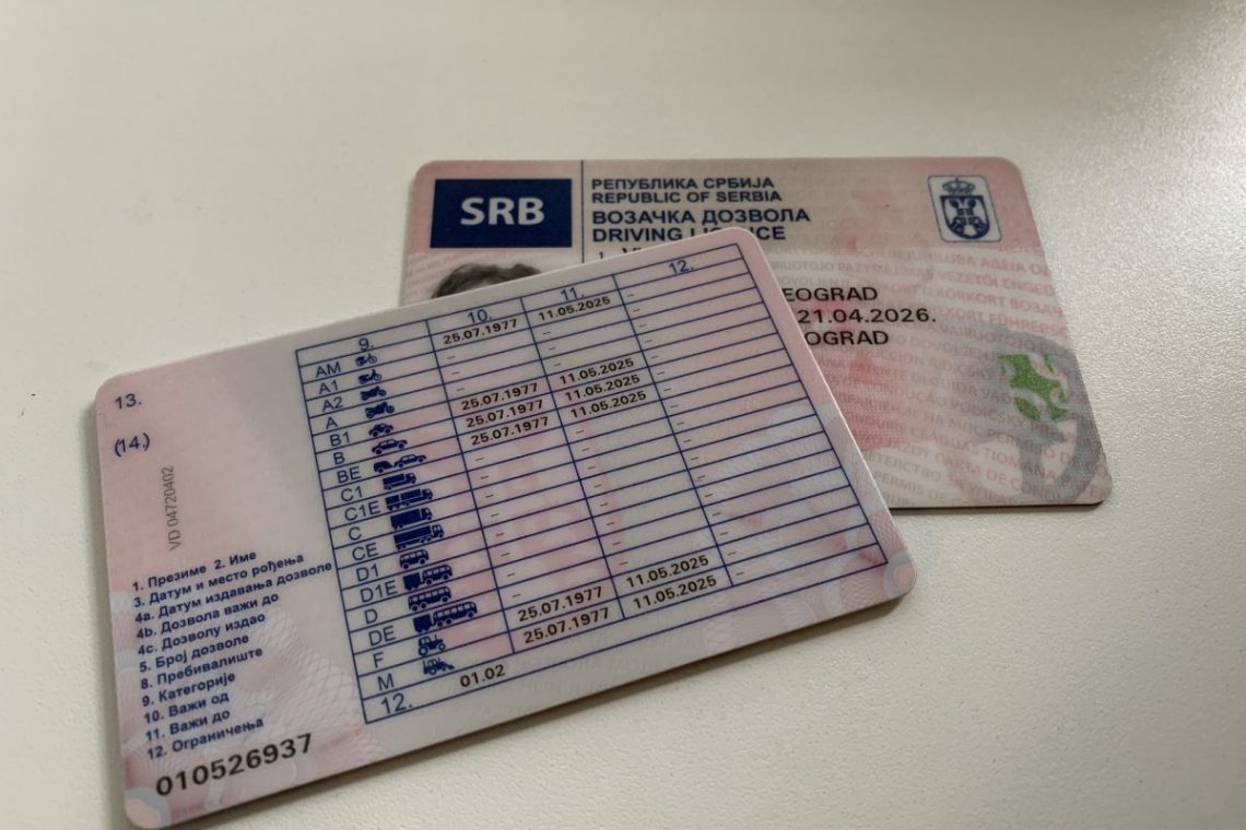 Online vozačka dozvola.