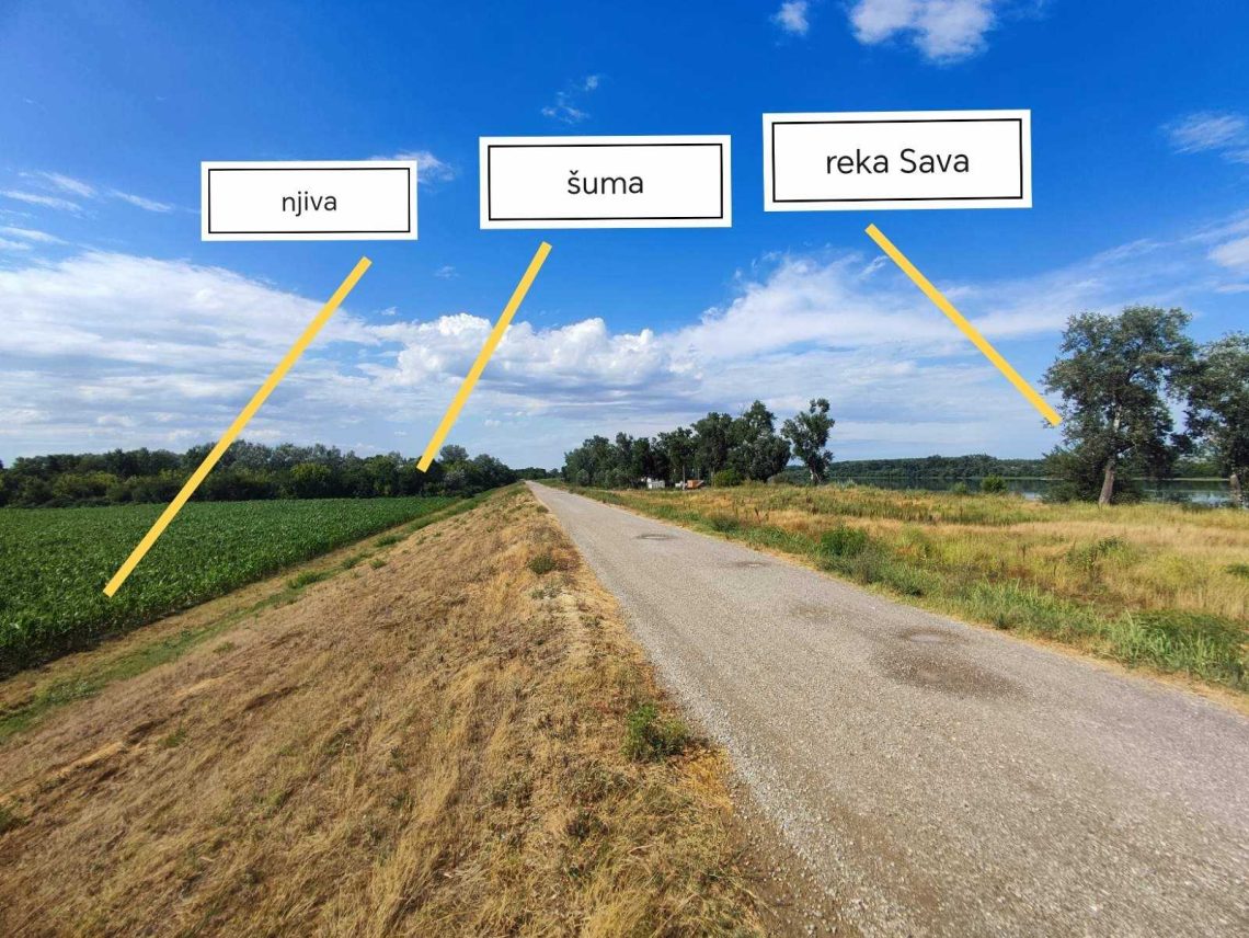 Plac 2.7ha i šuma 0.35ha na Savi, Šabac