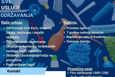 Čišćenje stanova Beograd