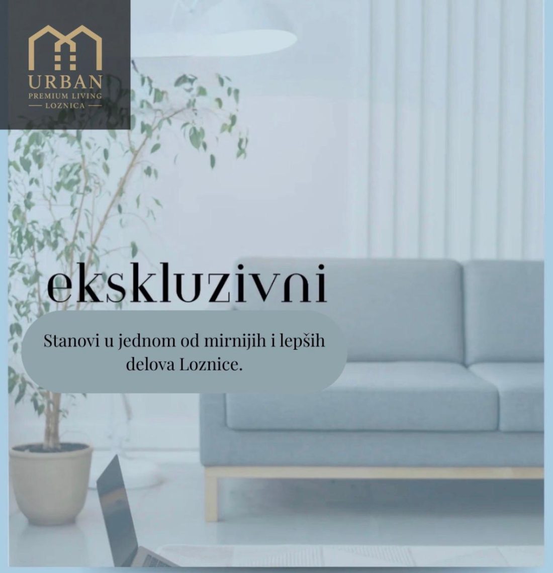 Luksuzni stanovi sa krovnim terasama u Loznici – Penthouse stil