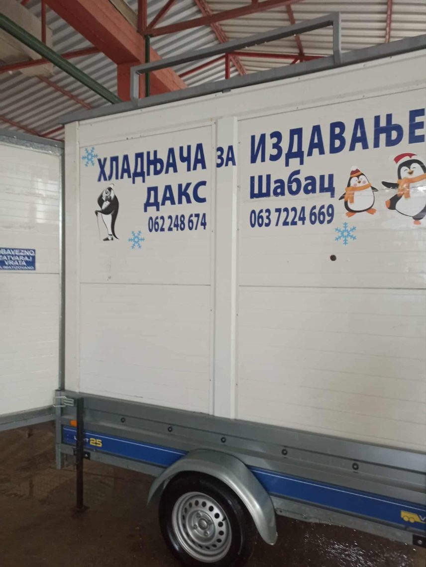 Hladnjaca ketering za izdavanje stize do Vas 063 7224 669  Sabac, Bg, Sremska Mitrovica i okolina