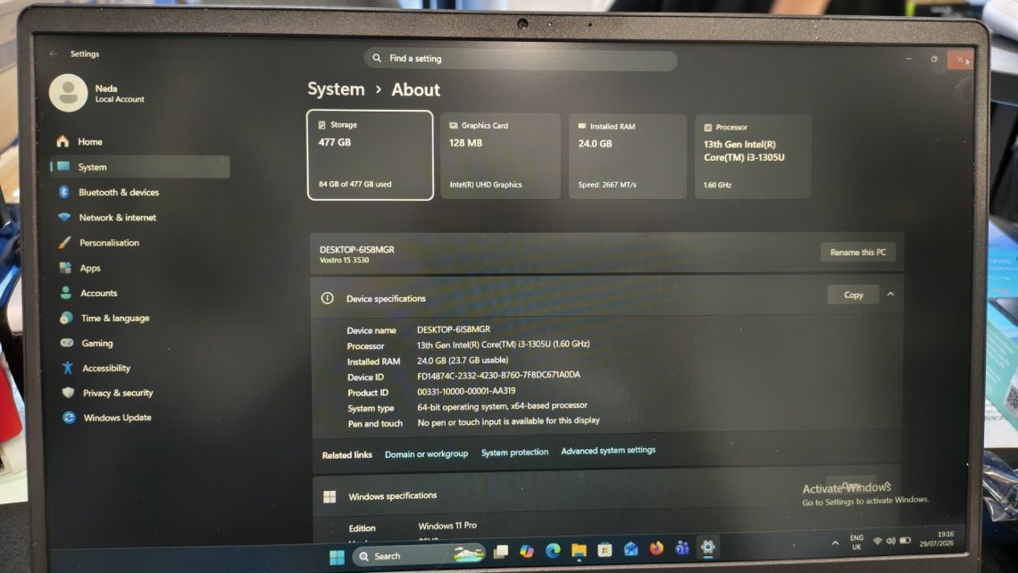 Dell laptop PRODAJEM