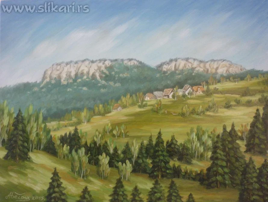 Romanija – ulje na platnu – slika 3
