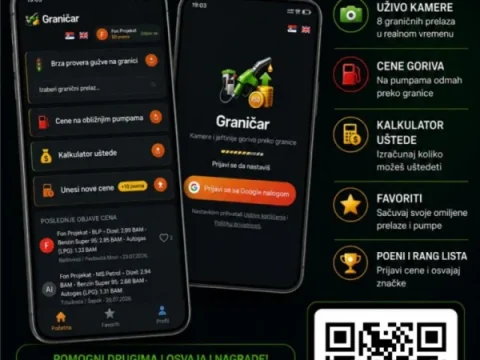 🚗 ** Aplikacija GRANIČAR – za sve koji putuju između Srbije i BiH**