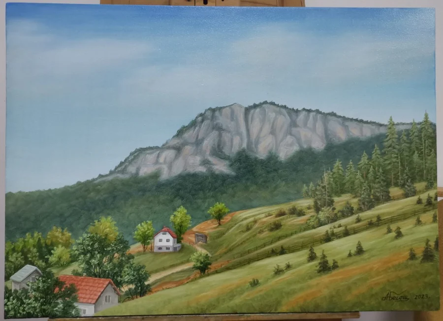 Romanija – ulje na platnu – slika 5