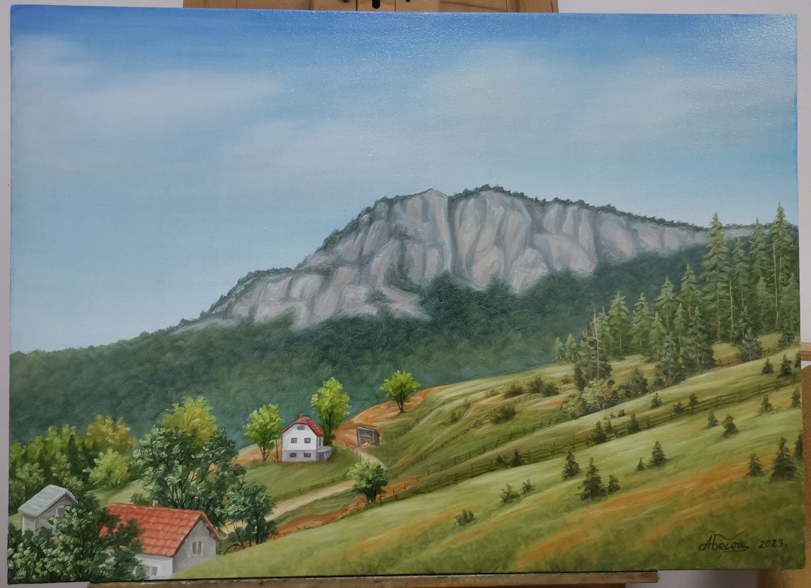 Romanija – ulje na platnu